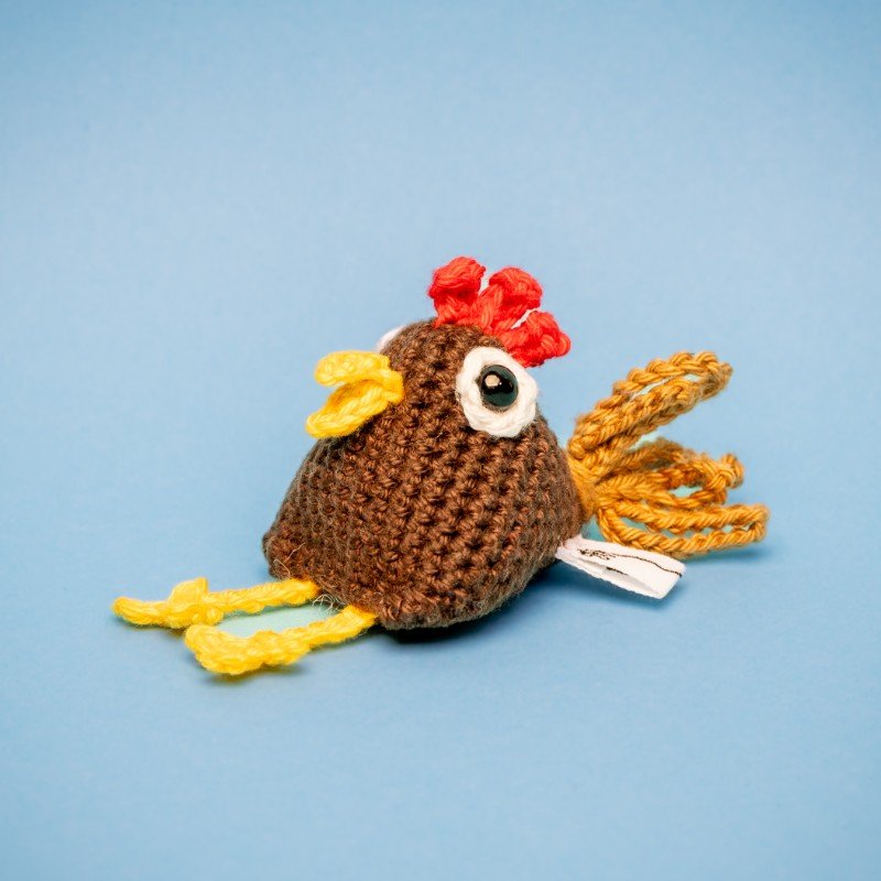 Huhn sitzend